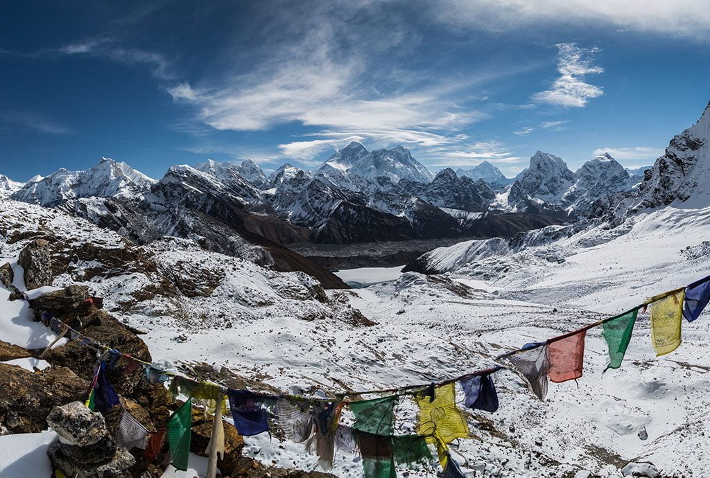 everest circuit three high passes, everest three high passes trek, everest high passes trek