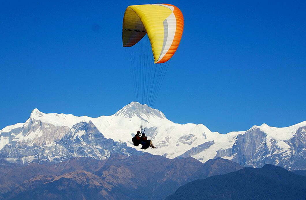 paragliding in pokhara