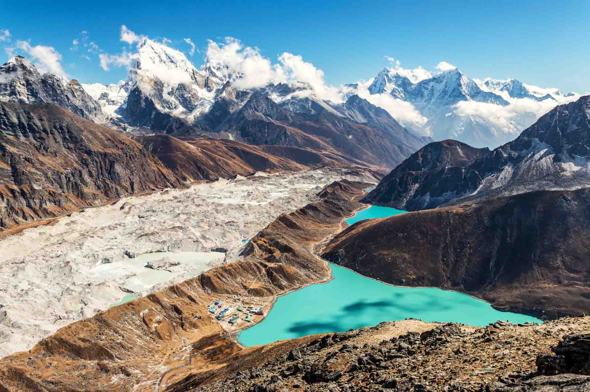 everest high passes trek, everest and rolwaling traverse