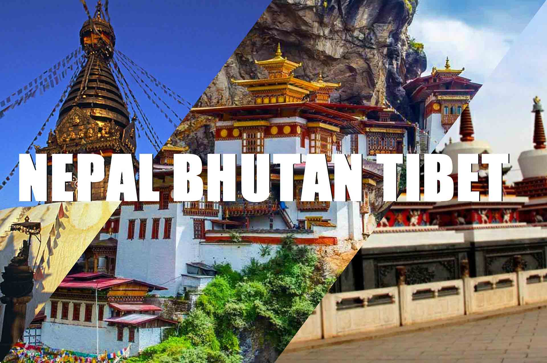 nepal tibet bhutan tour