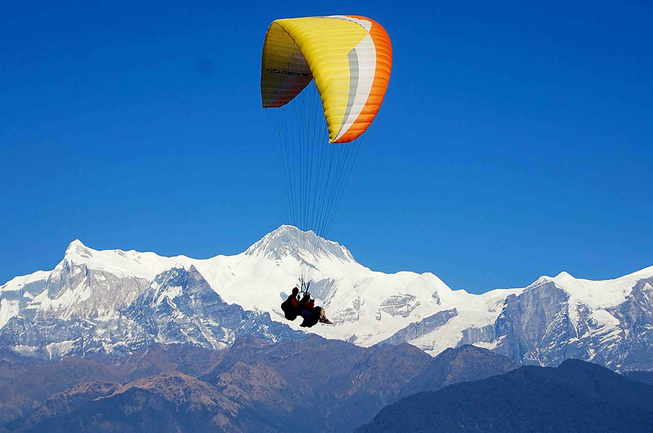 paragliding in pokhara