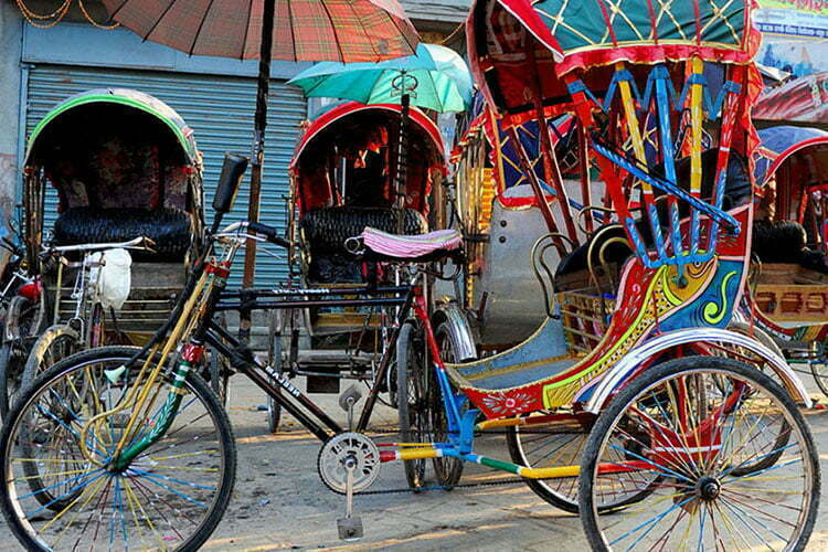 kathmandu explore by rickshaw