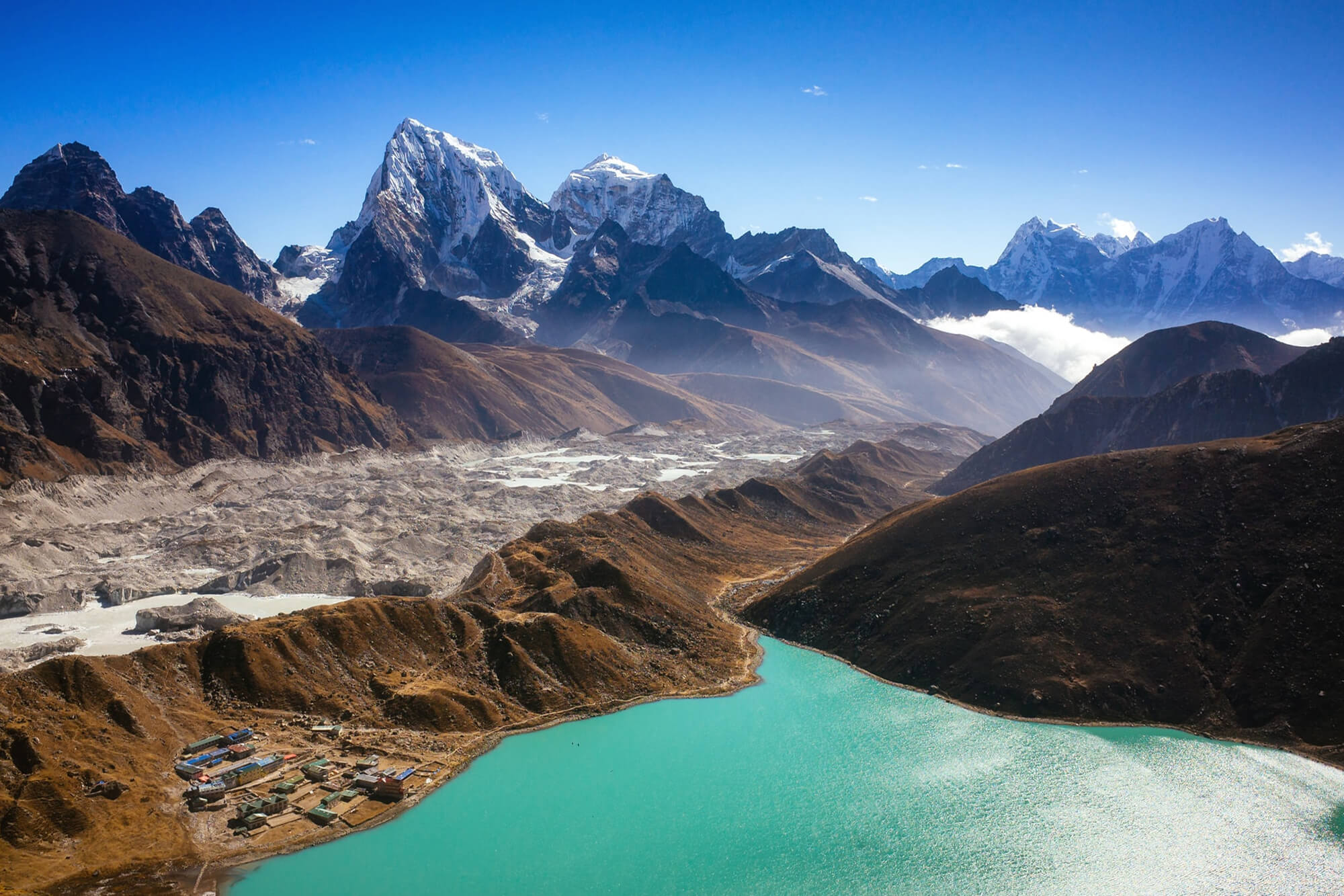 everest base camp and gokyo lake trek, gokyo lake trek, Gokyo, Cho La Pass, Everest Base Camp, and Kongma-La Pass Trek